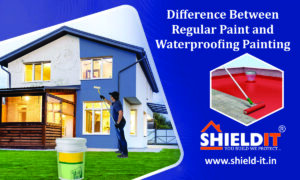 Difference between Regular Paint and Waterproofing Painting